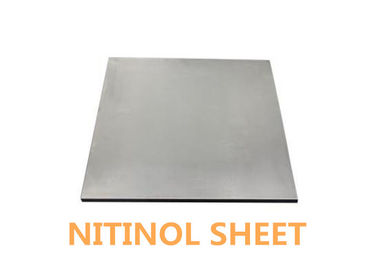 Het hoge Blad/de Strook van Nitinol van Plasticiteits Speciale Legeringen