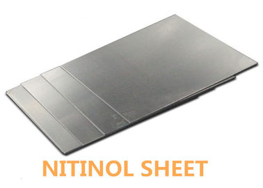 Het hoge Blad/de Strook van Nitinol van Plasticiteits Speciale Legeringen